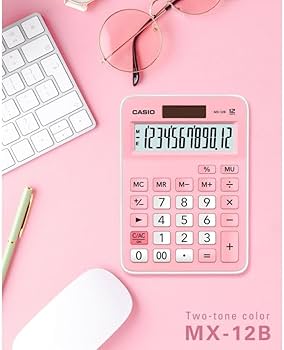 CALCULADORA DE ESCRITORIO CASIO MX-12B-PK