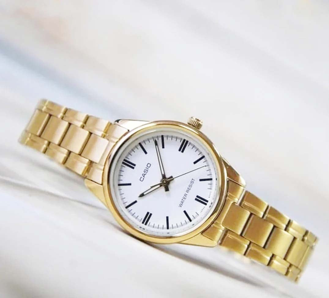 RELOJ CASIO DORADO LTP-V005G-7A