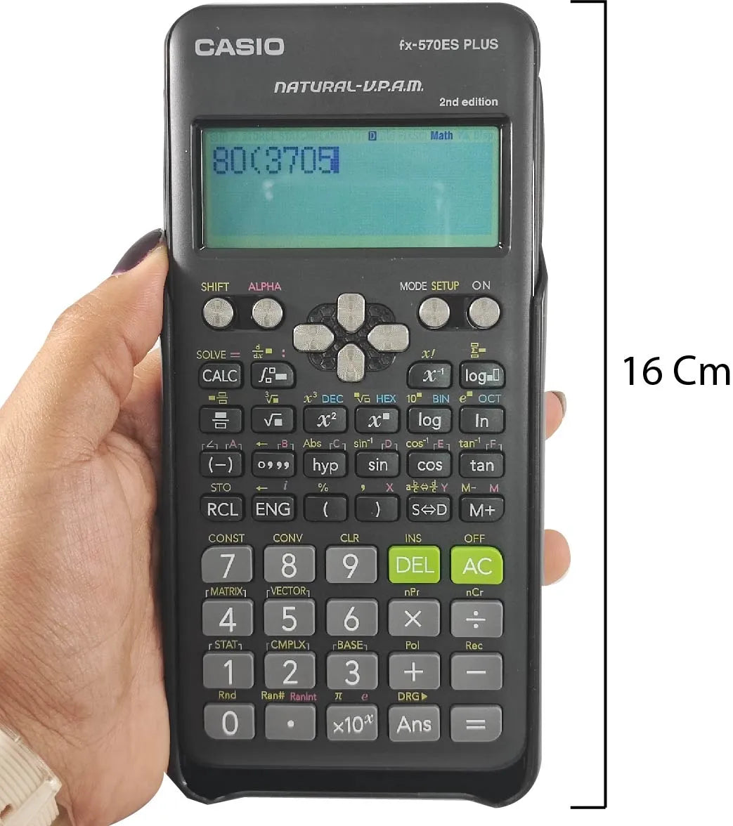 CALCULADORA CASIO FX-570ES PLUS 2DA. EDICIÓN