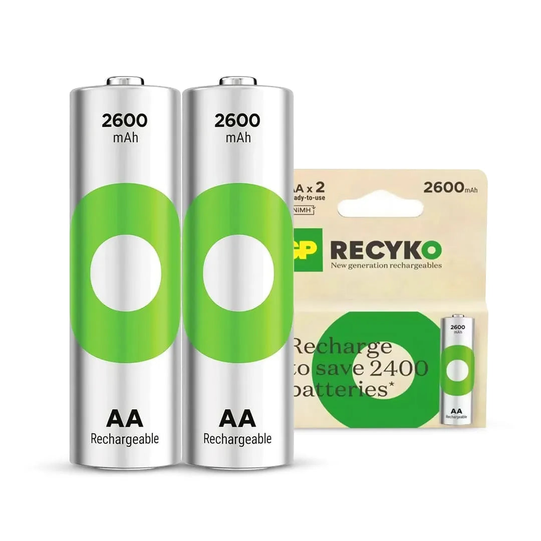 BATERÍAS RECYKO GP BATTERIES NIMH 1.2V 2600 MAH