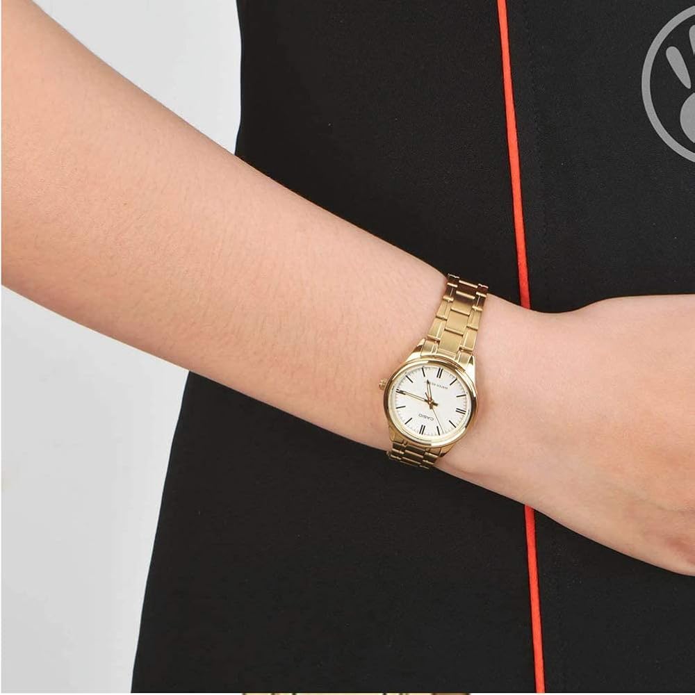 RELOJ CASIO DORADO LTP-V005G-7A