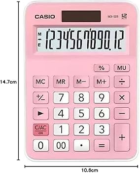 CALCULADORA DE ESCRITORIO CASIO MX-12B-PK
