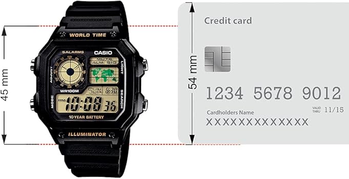 RELOJ CASIO  DIGITAL AE-1200WH-1BV