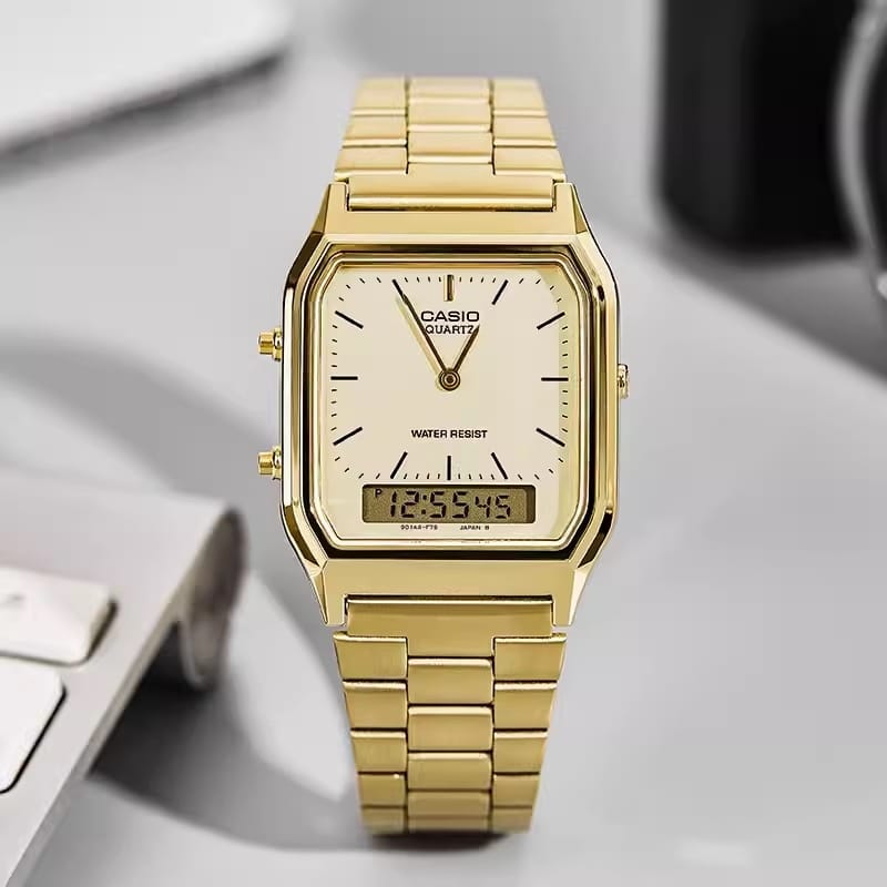 RELOJ CASIO VINTAGE AQ-230GA-9D
