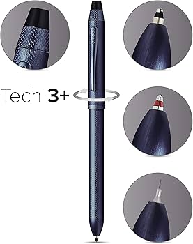 BOLÍGRAFO CROSS TECH 3+ AZUL OSCURO