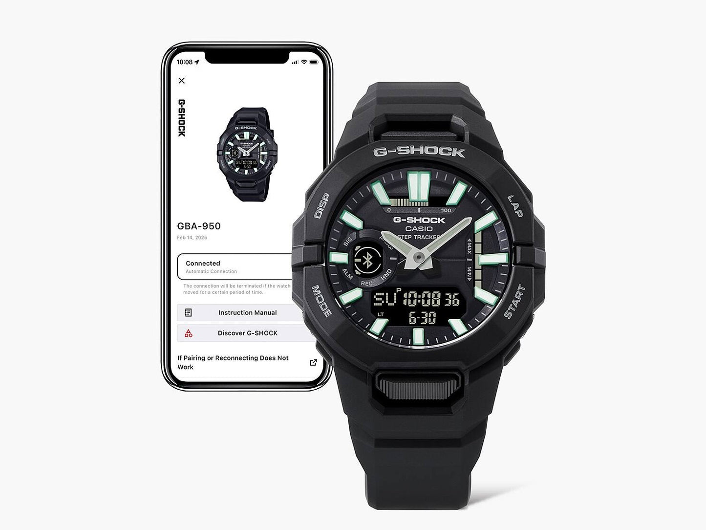RELOJ CASIO G-SHOCK GBA-950-1A