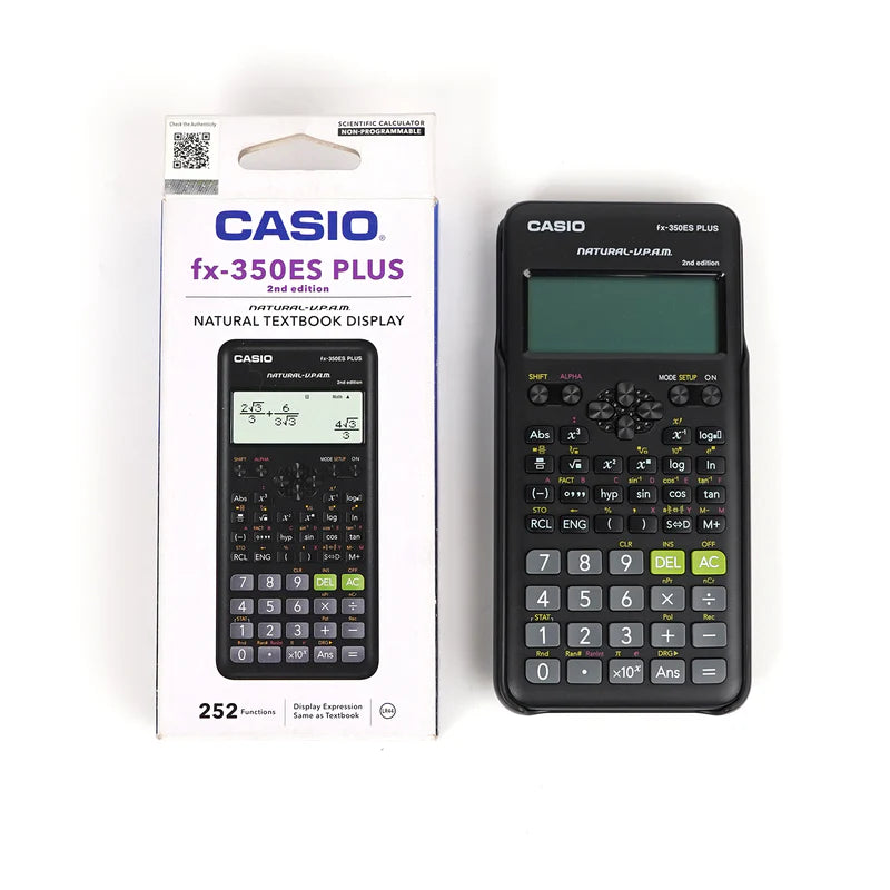 CALCULADORA CASIO FX-350ES PLUS 2DA. EDICIÓN
