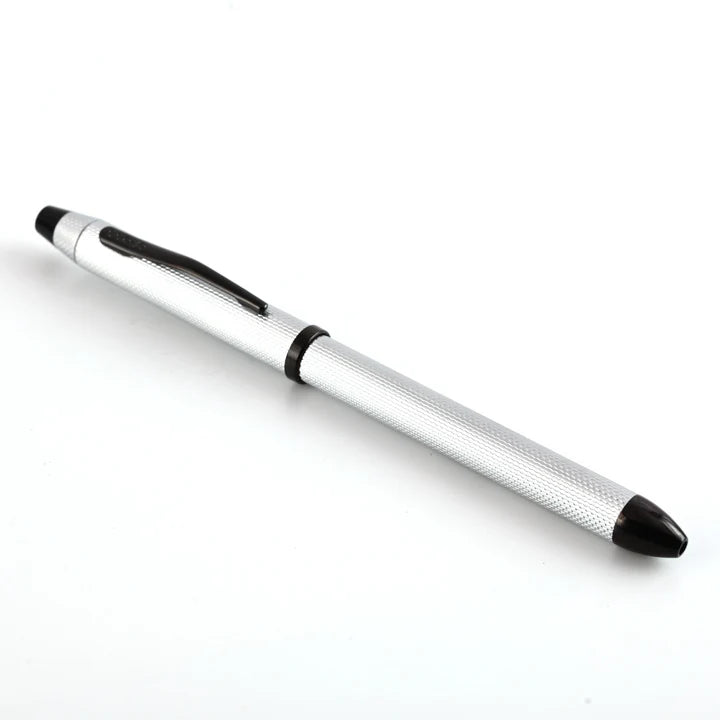 BOLÍGRAFO CROSS TECH 3+ MULTIFUNCIÓN PVD CROMADO TEXTURIZADO