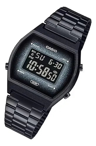 RELOJ CASIO METAL NEGRO B640WB