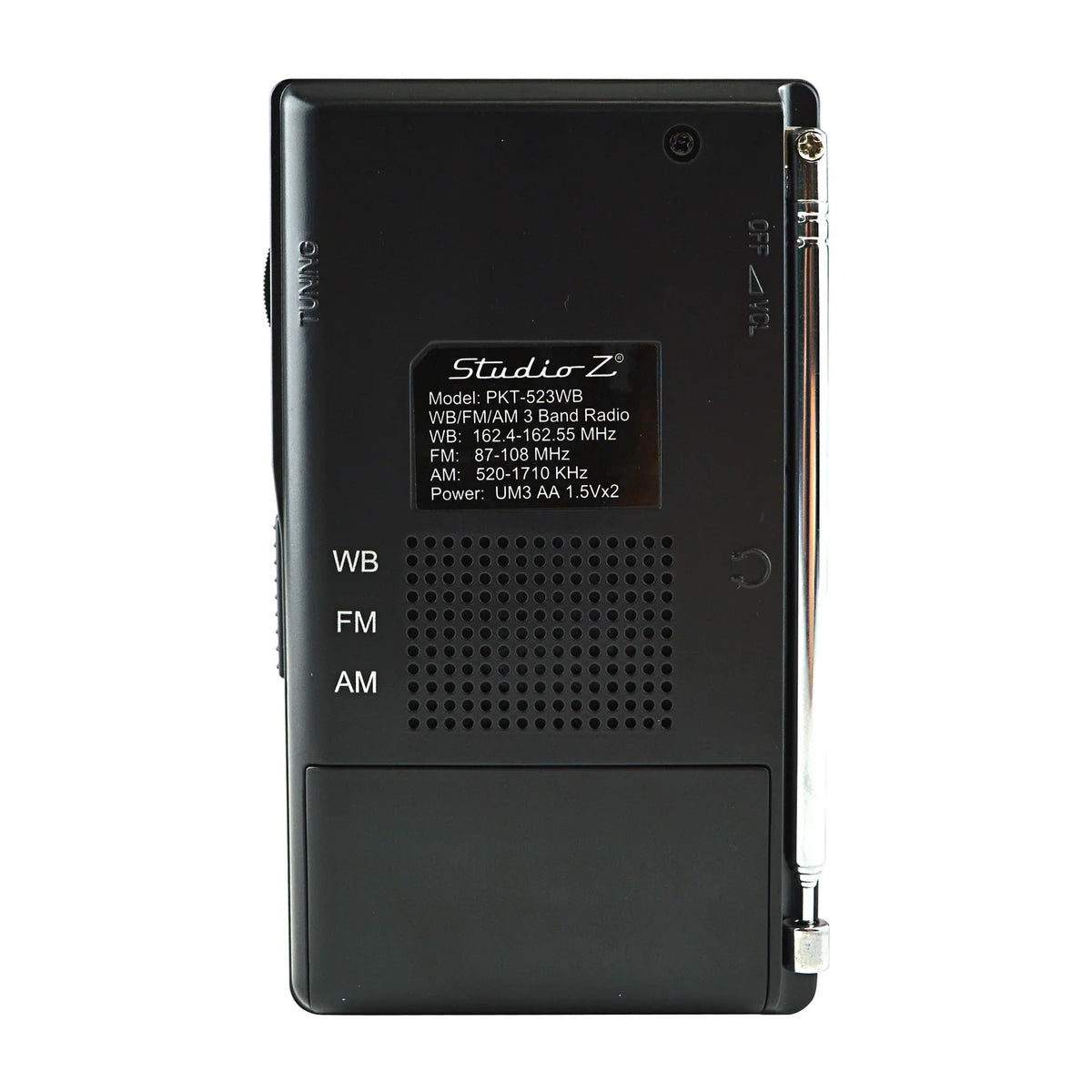 RADIO DE BOLSILLO STUDIO Z PKT-523WB