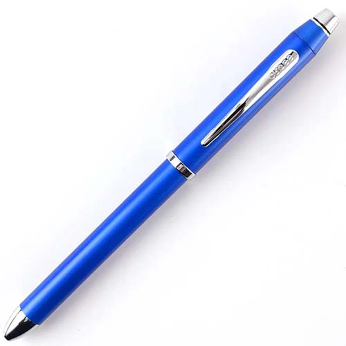 BOLÍGRAFO TECH3+ STYLUS AZUL CROMADO