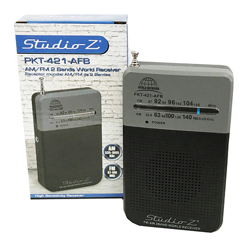 RADIO DE BOLSILLO STUDIO Z PKT-421-AFB