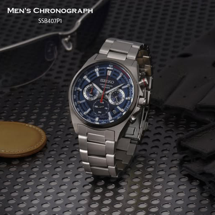 RELOJ SEIKO SPORT TAQUÍMETRO SSB407P1