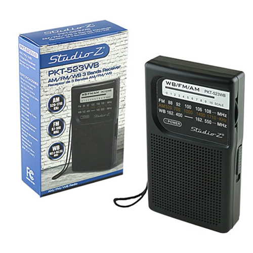 RADIO DE BOLSILLO STUDIO Z PKT-523WB