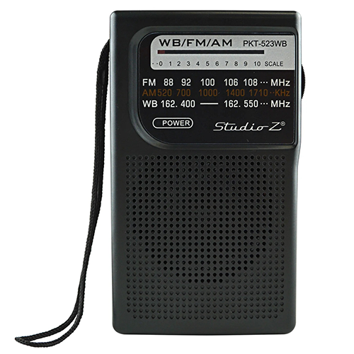 RADIO DE BOLSILLO STUDIO Z PKT-523WB