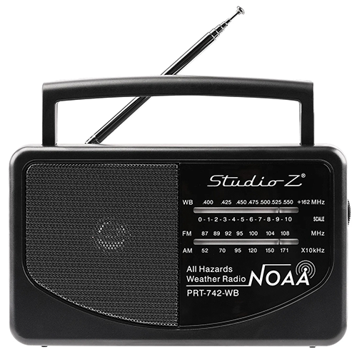 RADIO PORTÁTIL STUDIO Z PRT-742-WB