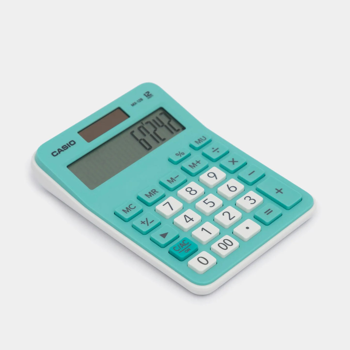 CALCULADORA CASIO MX-12B 12 DIGITOS VERDE PASTEL