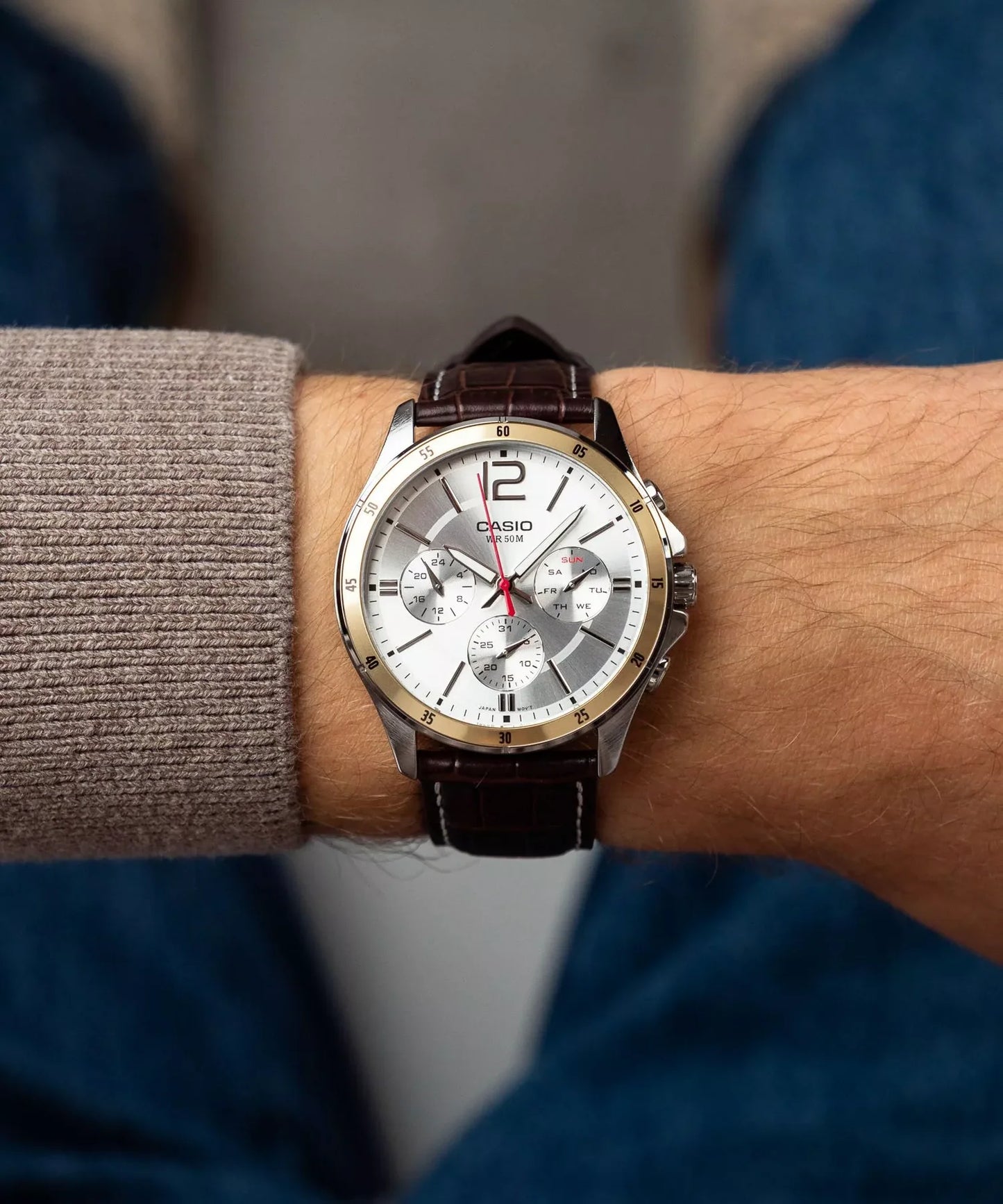 RELOJ CASIO MTP-1374L-7AV