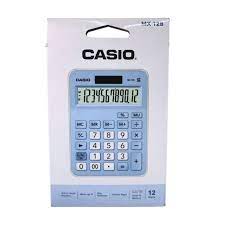 CALCULADORA CASIO MX-12B-LB AZUL PASTEL