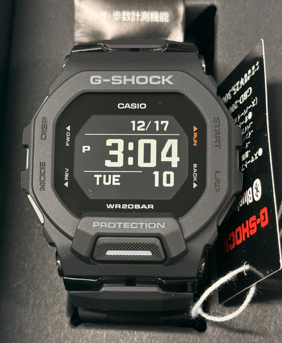 RELOJ CASIO G-SHOCK GSQUAD SERIE GBD200-1